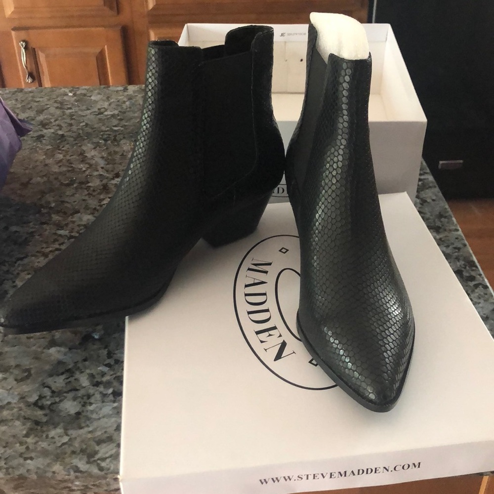 Black booties